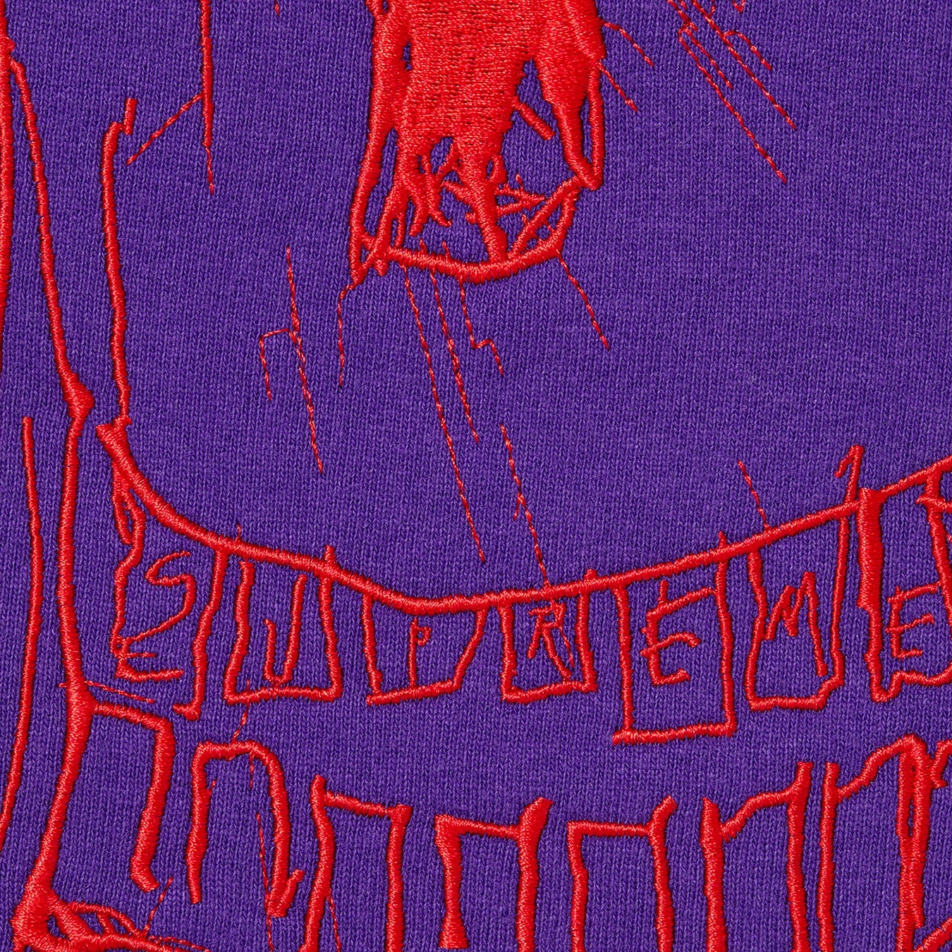 Ralph Steadman Skull Hooded Sweatshirt view 15